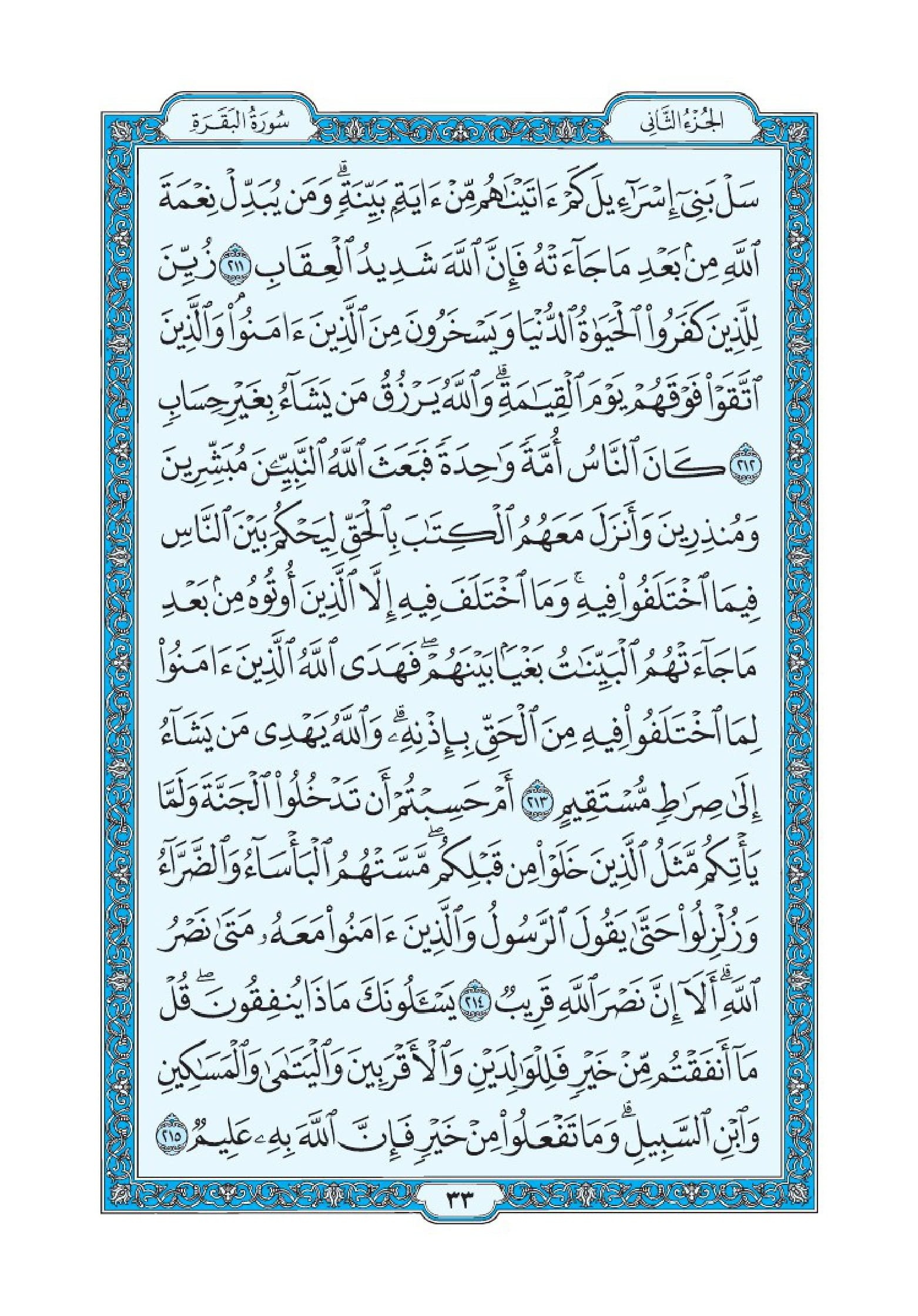 Surah Al Baqarah-036