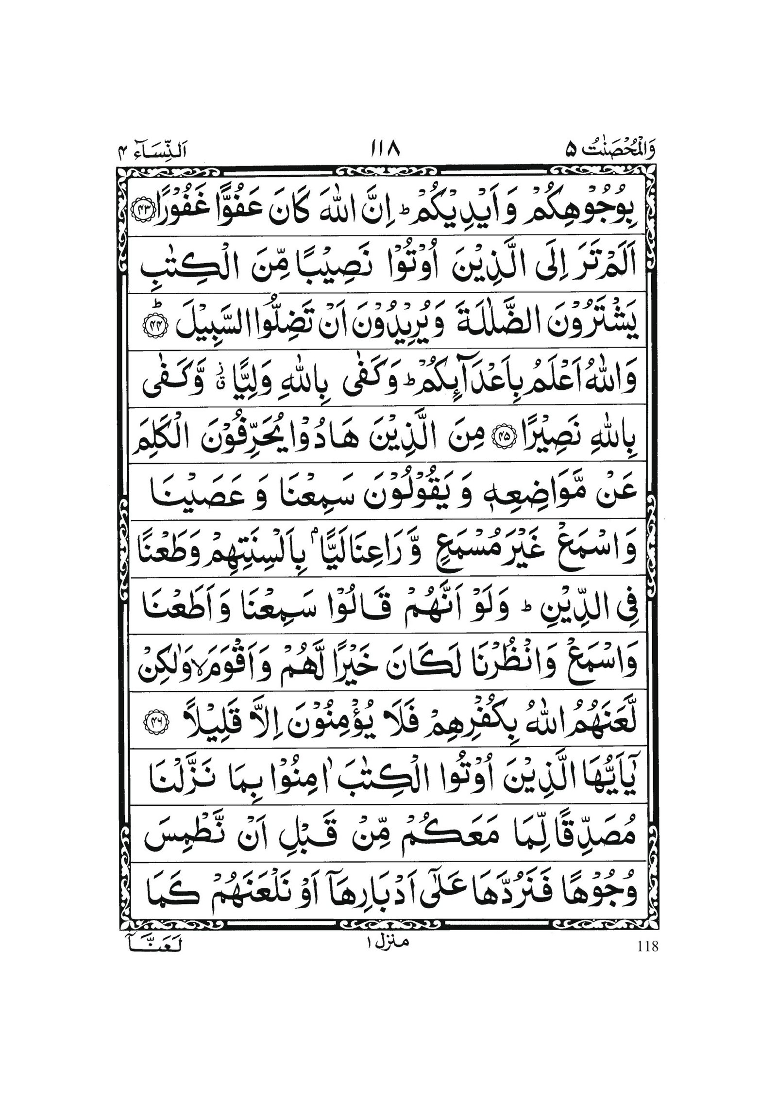 Surah An-Nisa in Quran 0117