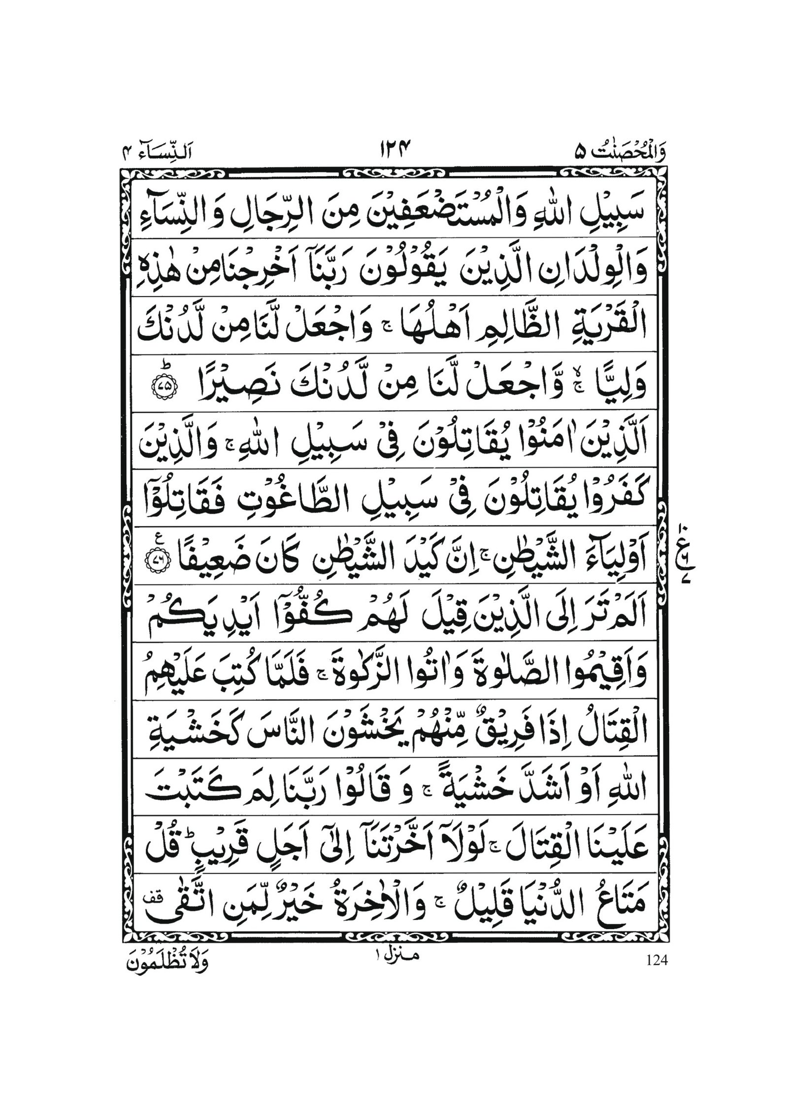 Surah An-Nisa in Quran 0123