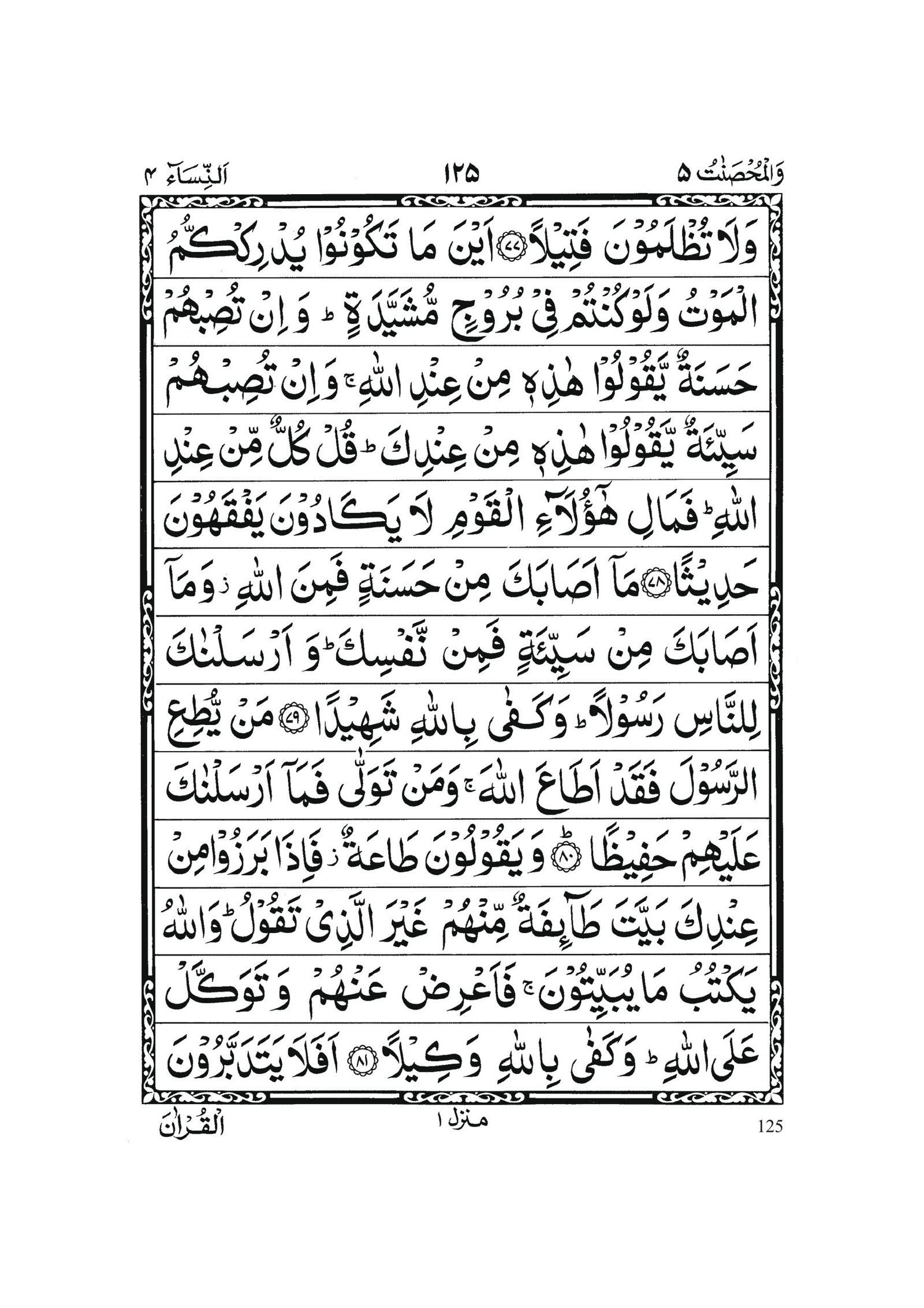 Surah An-Nisa in Quran 0124