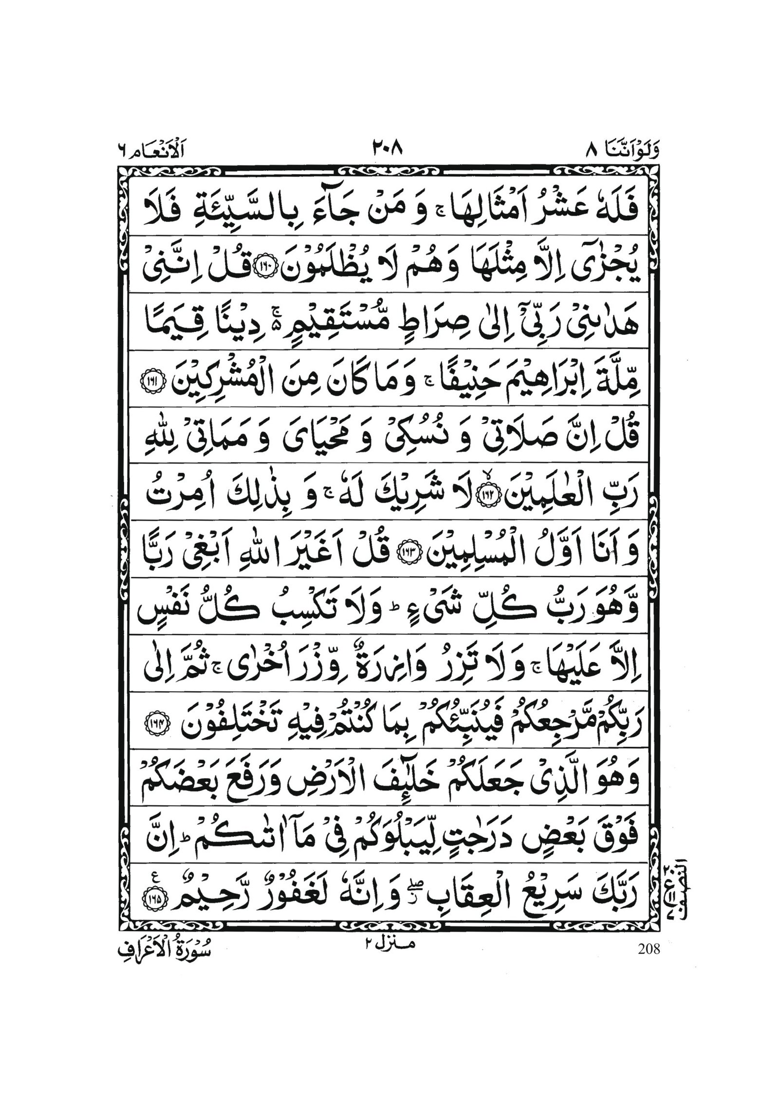 Surah Al Anam in Quran 0207 