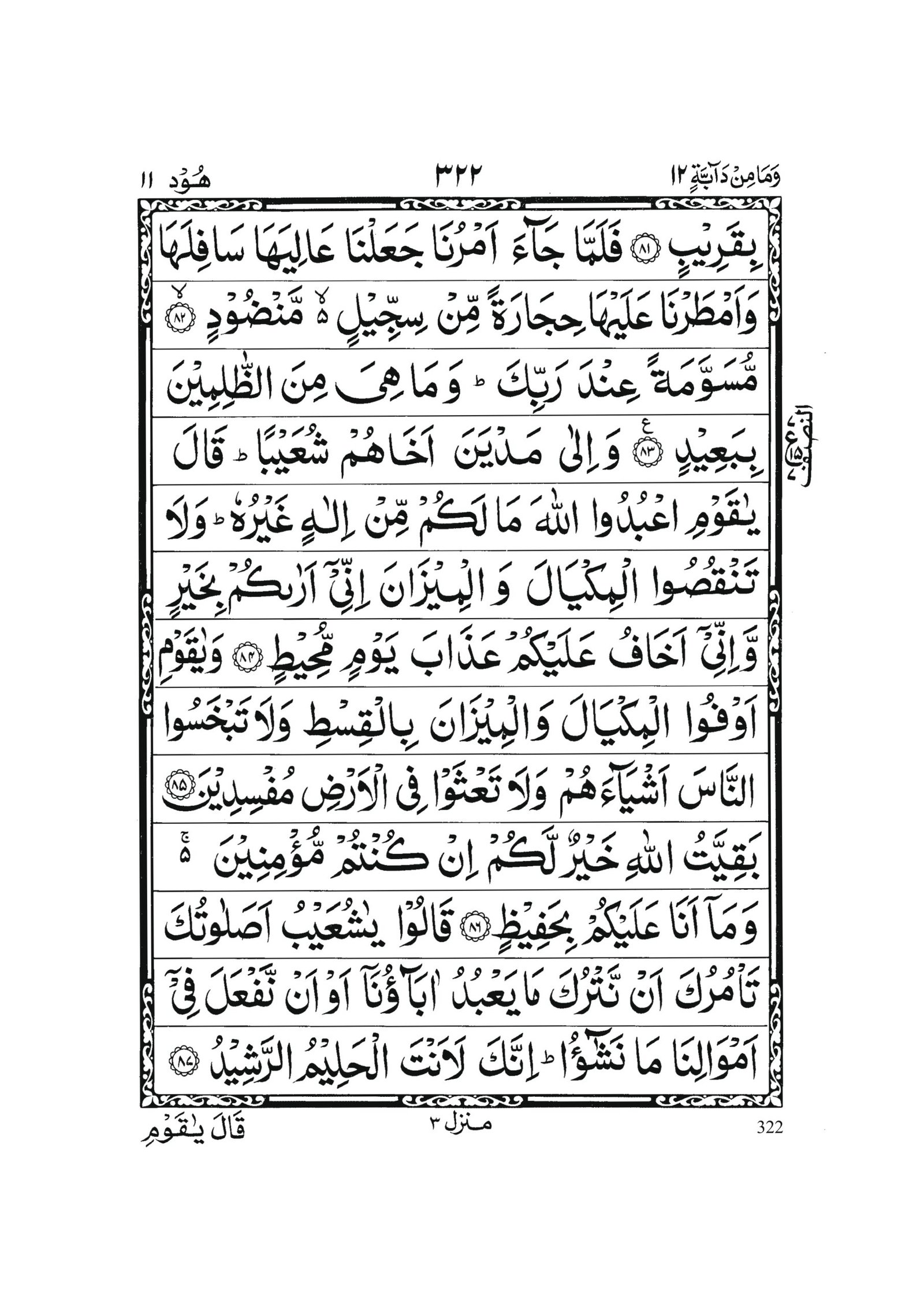 Surah Hud in Quran 0321 